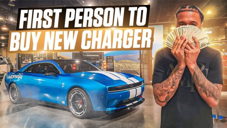 BUYING THE FIRST 250K ELECTRIC DODGE CHARGER OFF THE SEMA SHOW ROOM FLOOR